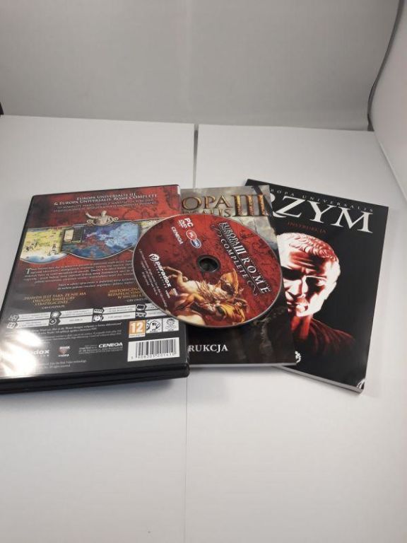 EUROPA UNIVERSALIS III 3 RZYM ROME COMPLETE