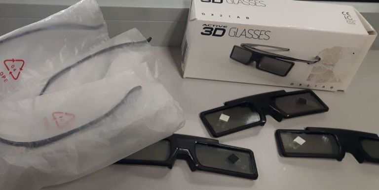 OKULARY ACTIVE 3D GLASSES 3 SZT +PUD POLECAM !