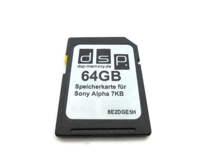 KARTA DSP 64 GB DLA SONY ALPHA 7KB