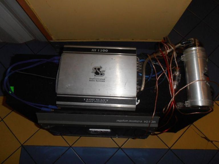 SSS -1200 WATT+MDS D4 +MDS 1.0 F +KICKERY SKRZYNI
