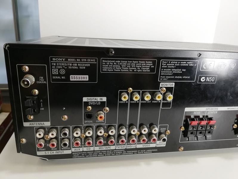 amplituner-kina-sony-str-de445-grojecka-79-warszawa