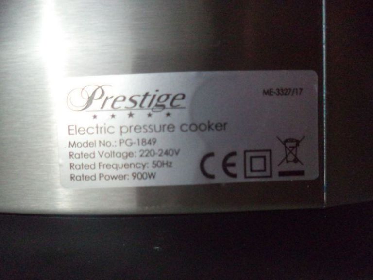 MULTIWAR PRESTIGE ELECTRIC PRESSURE COOKER PG-184