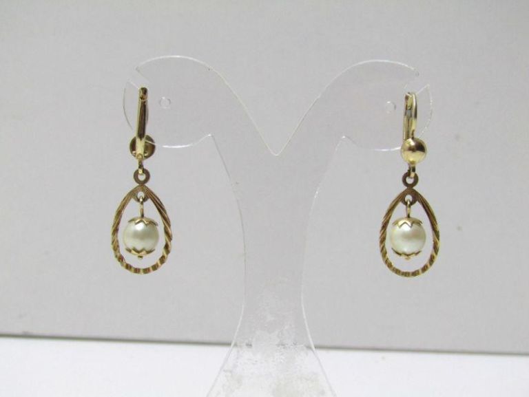 przepiekne-zlote-kolczyki-stan-uzywany