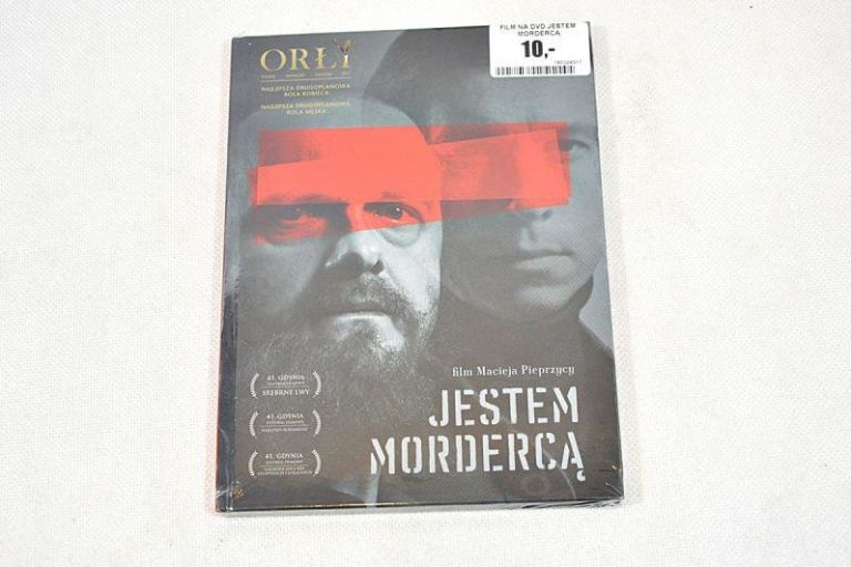 JESTEM MORDERCĄ FILM DVD JAKUBIK PIEPRZYCA FOLIA