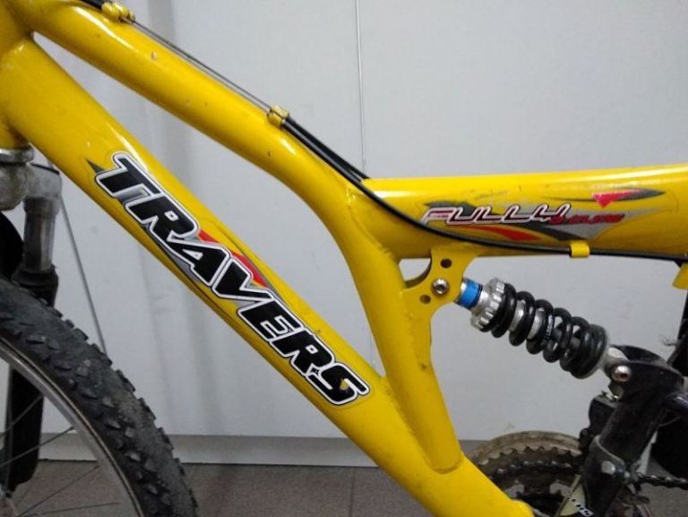 rower-travers-zolty-stan-uzywany