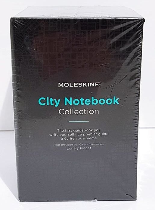 MOLESKINE CITY NOTEBOOK COLLECTOR BOX POCKET HARD