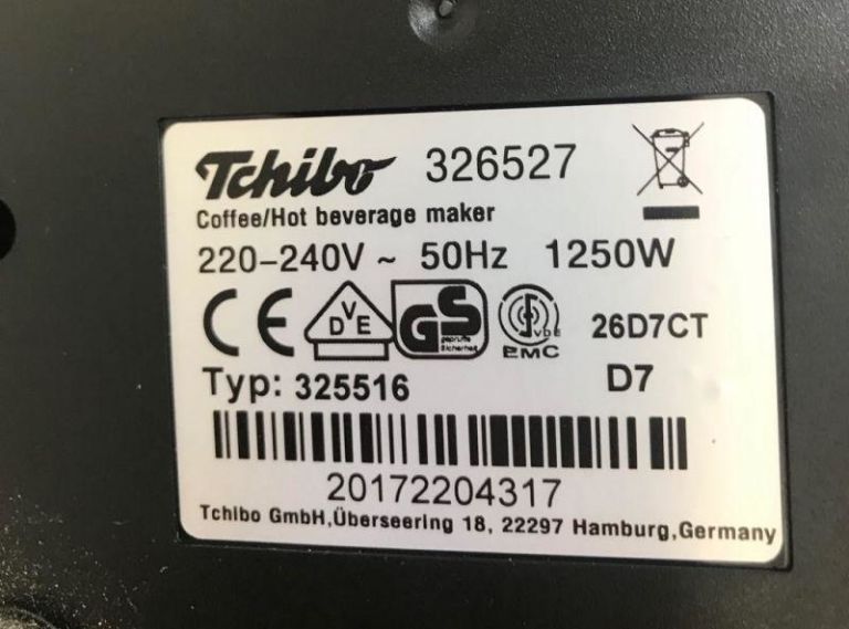 EKSPRES DO KAWY TCHIBO 325516