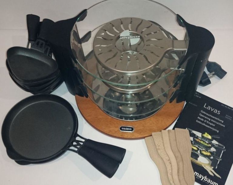 GRILL ELEKTRYCZNY MAYBAUM RAC 500 LAVAS STAN IGŁA