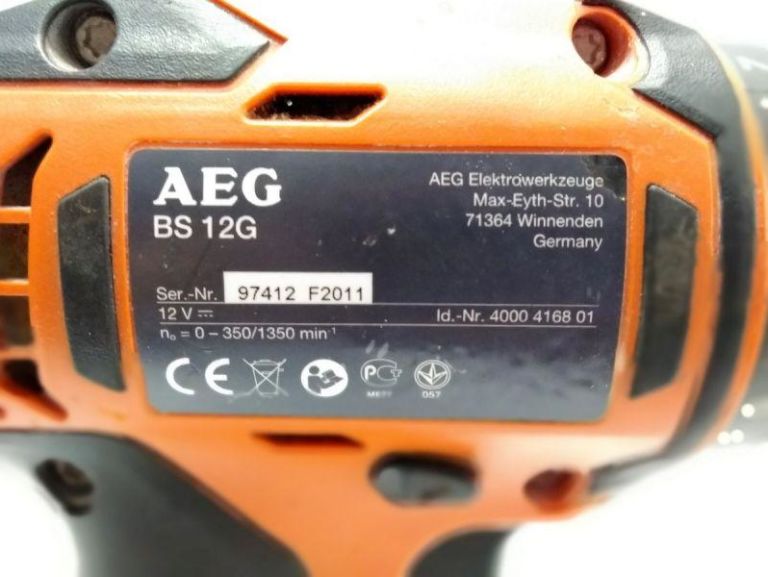 WKRĘTARKA AEG BS 12G