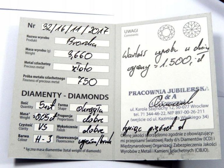 piekna-zlota-broszka-golab-z-diamentami-stan-uzywany