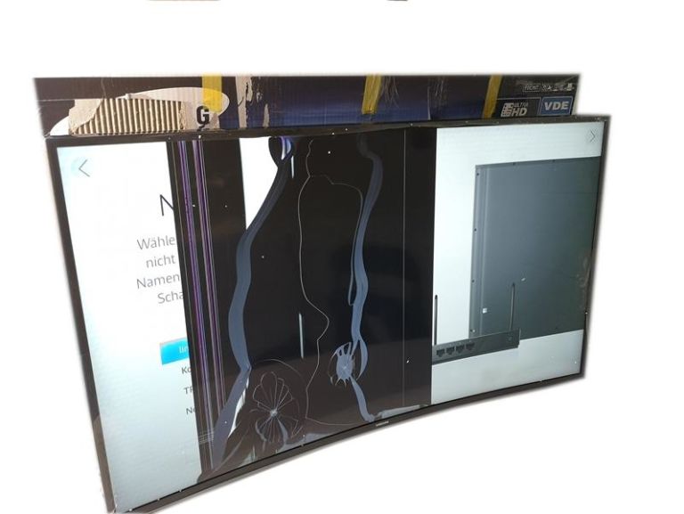 TELEWIZOR SAMSUNG UE48JU6550 CURVED USZKODZONY!!
