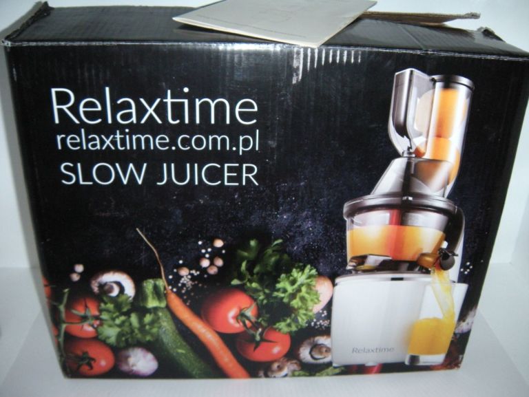 WYCISKARKA WOLNOOBROTOWA RELAXTIME SLOW JUICER