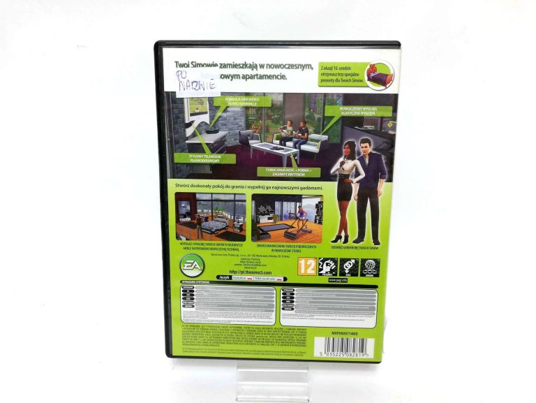gra-na-pc-sims-3-nowoczesny-apartament-akcesoria-stan-uzywany