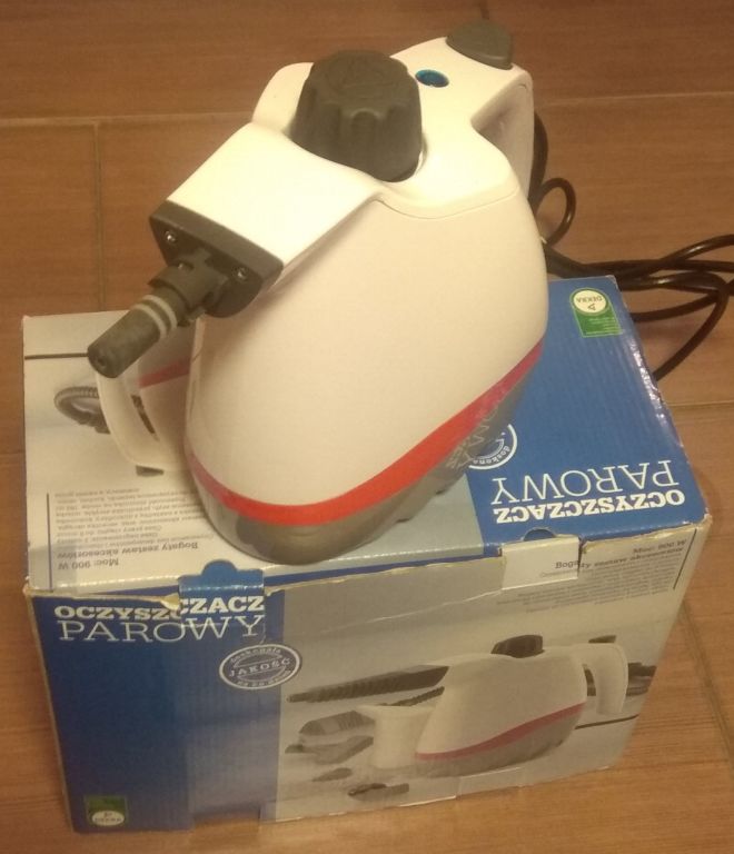 OCZYSZCZACZ PAROWY USZKODZONY