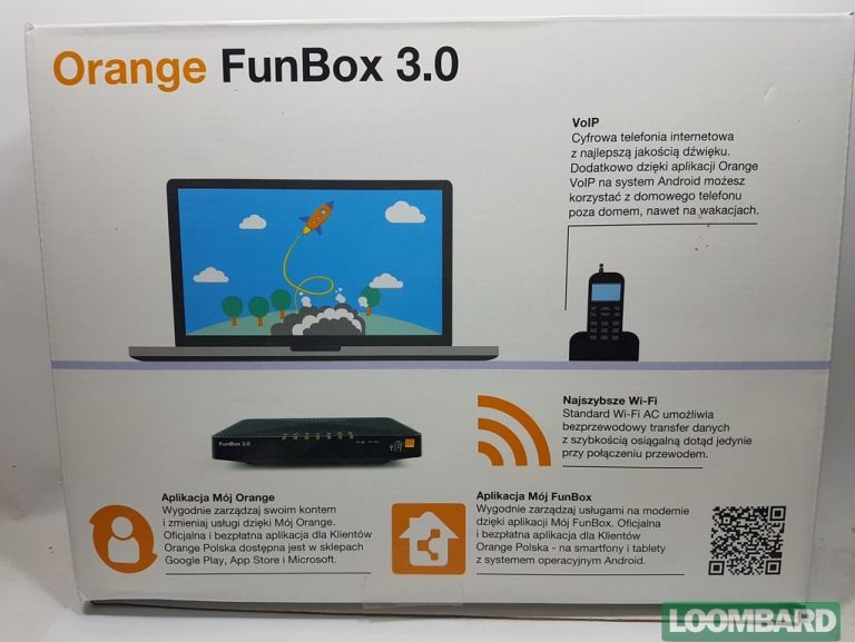 ORANGE ŚWIATŁOWÓD FUNBOX 3.0 !!!WYPRZEDAŻ!!!