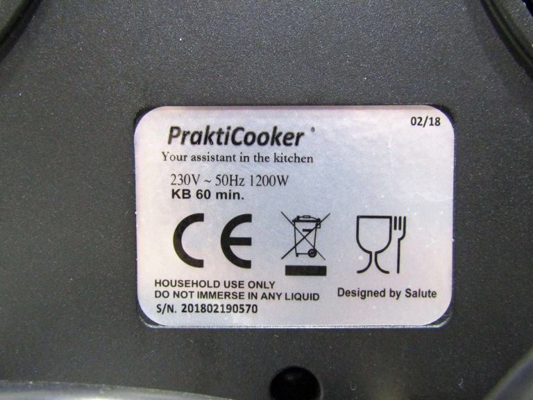 WIELOFUNKCYJNY ROBOT KUCHENNY SALUTE PRAKTICOOKER