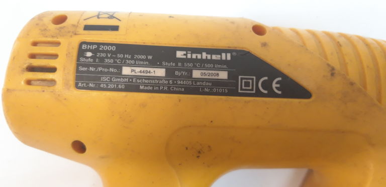 OPALARKA EINHELL BHP2000