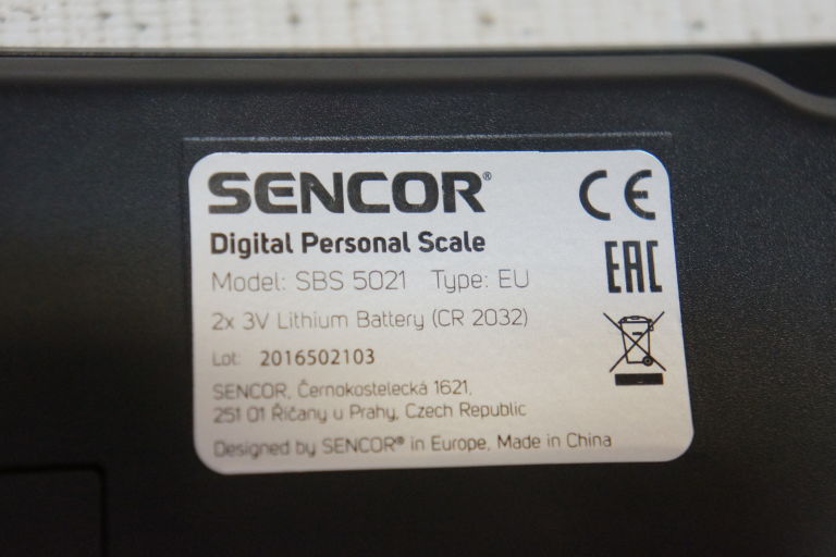 WAGA ŁAZIENKOWA SENCOR 5021