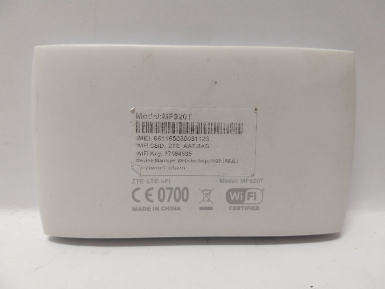 ROUTER ZTE MF920T NA CZĘŚCI