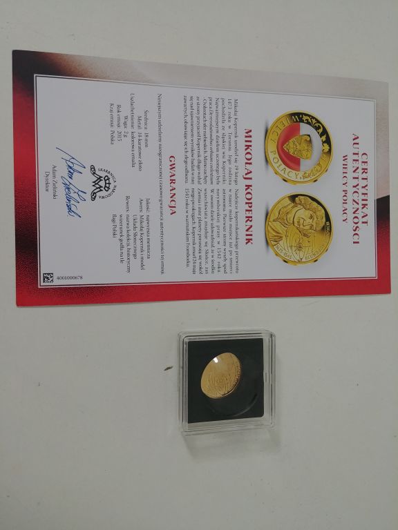 zlota-moneta-mikolaj-kopernik-certyfikat-kosciuszki-641-olsztyn