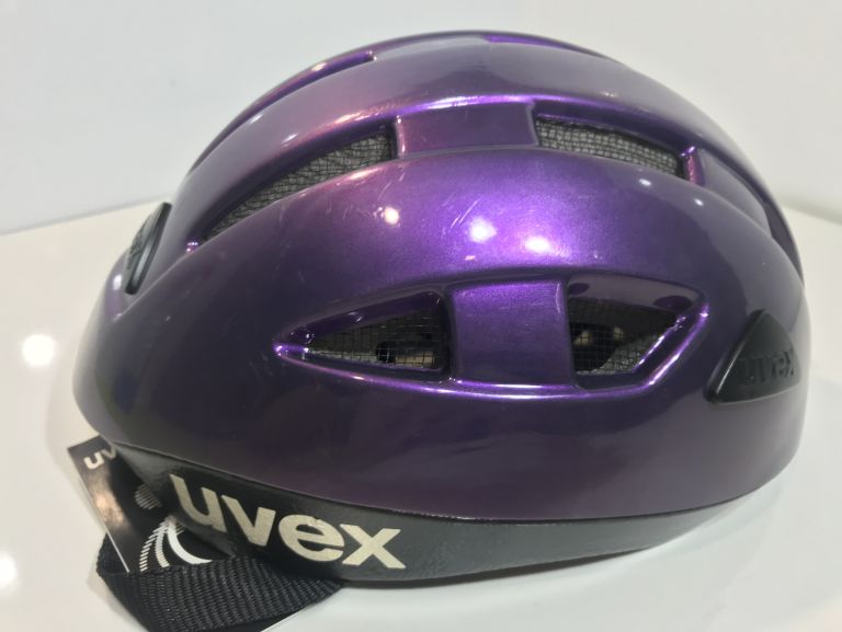 KASK FIOLETOWY UVEX DIAMANT 55-56 OD LOOMBARD!