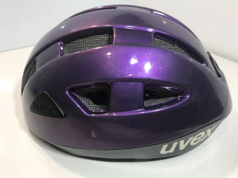 KASK FIOLETOWY UVEX DIAMANT 55-56 OD LOOMBARD!
