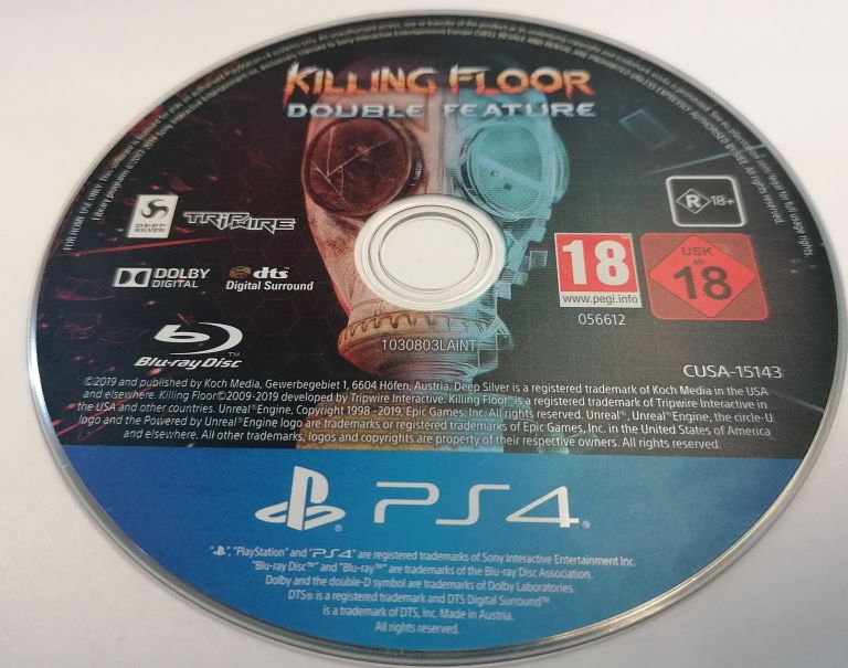 GRA PS4 KILLING FLOOR DOUBLE FEATURE