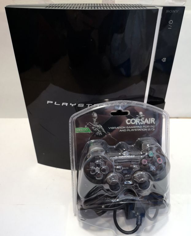 KONSOLA PLAYSTAION 3 CECHG04 + PAD + OKABLOWANI