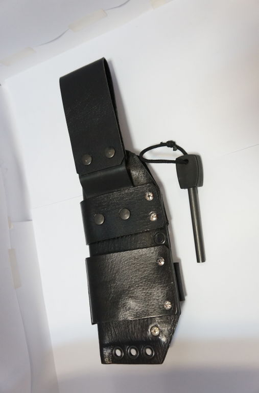 NÓŻ SURVIVALOWY NS 4 PIRANHA JAK NOWY 27 CM