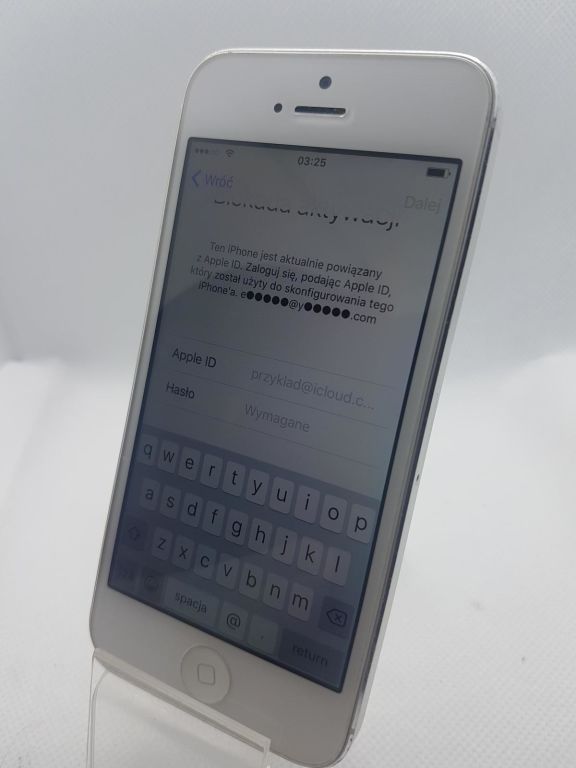 APPLE IPHONE 5 16GB-BLOKADA ICLOUD