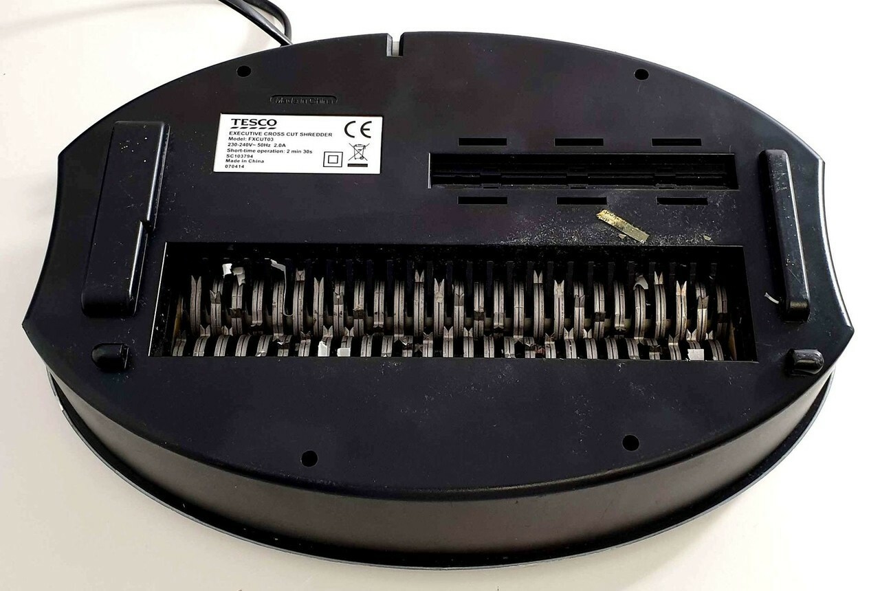 niszczarka-do-dokuentow-tesco-fxcut03-stan-uzywany