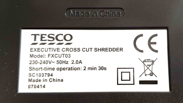 niszczarka-do-dokuentow-tesco-fxcut03-marka-inna