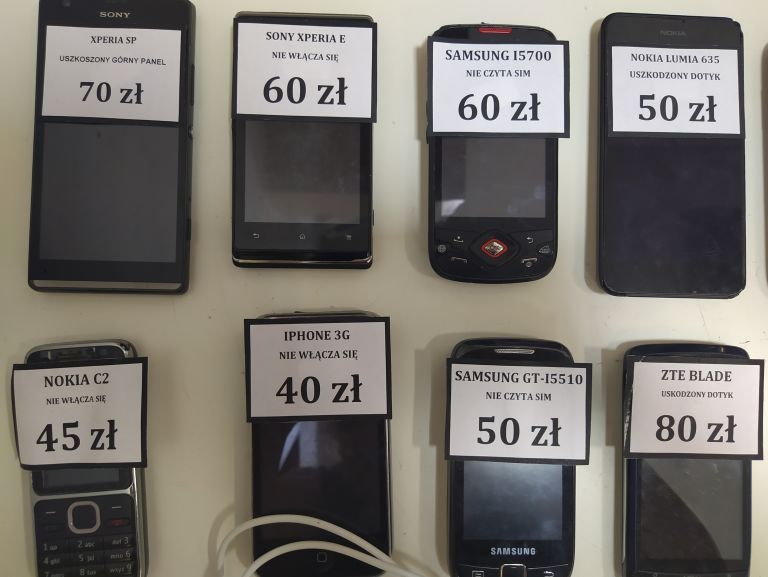 telefony-uszkodzone-stan-uzywany