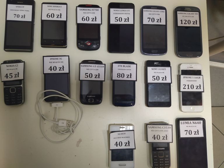 telefony-uszkodzone-kolor-czarny