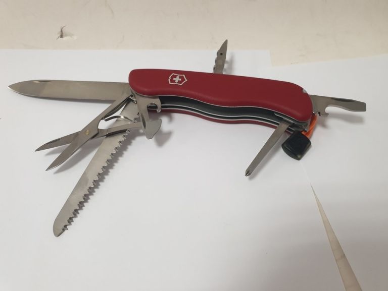 SCYZORYK VICTORINOX SINCE 1884 JAK NOWY KOMPLET