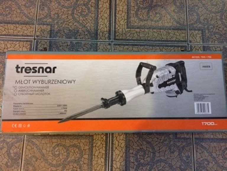 MŁOT WYBURZENIOWY TRESNAR TDH-1700 / KOMPLET