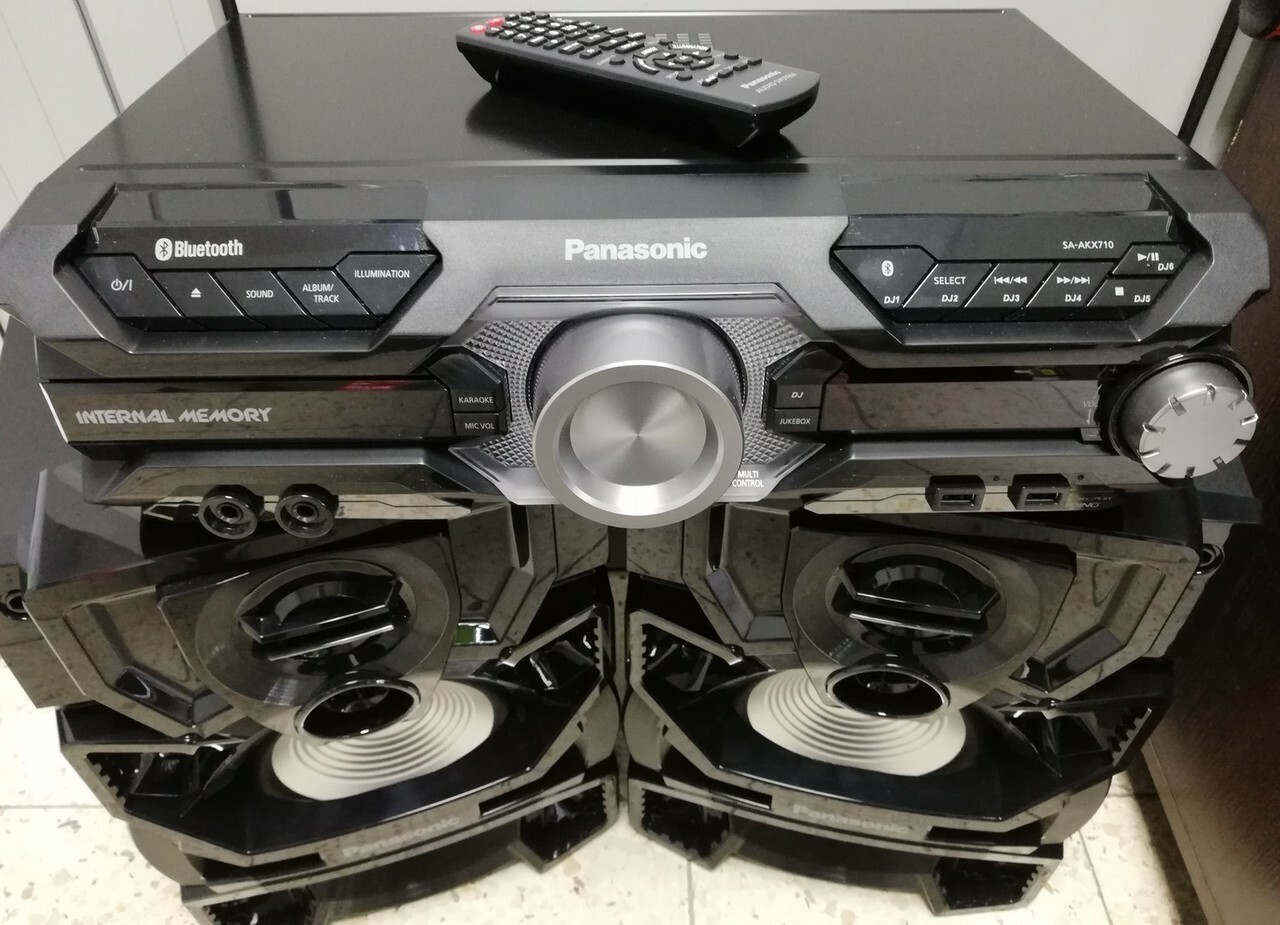 wieza-panasonic-sc-akx710-okazja-stan-uzywany