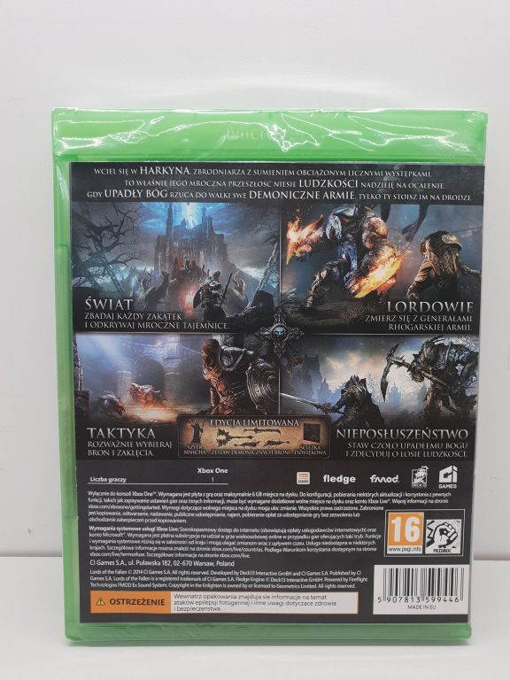 GRA XBOX ONE - LORDS OF THE FALLEN - FOLIA