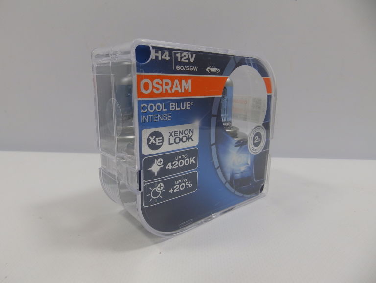 OSRAM 64193CBI-HCB H4 COOL BLUE INTENSE DUO 4200K
