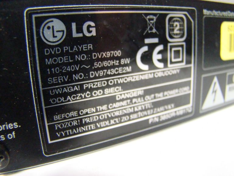 ODTWARZACZ DVD LG DVX9700