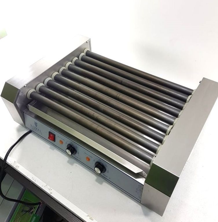 ROLLER GRILL DO PARÓWEK MOC 1800 W TEFLONOWE ROLKI ROYAL CATERING