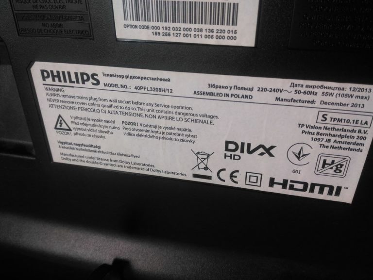 TELEWIZOR PHILIPS 40PFL3208H/12+PILOT (USZKODZONY