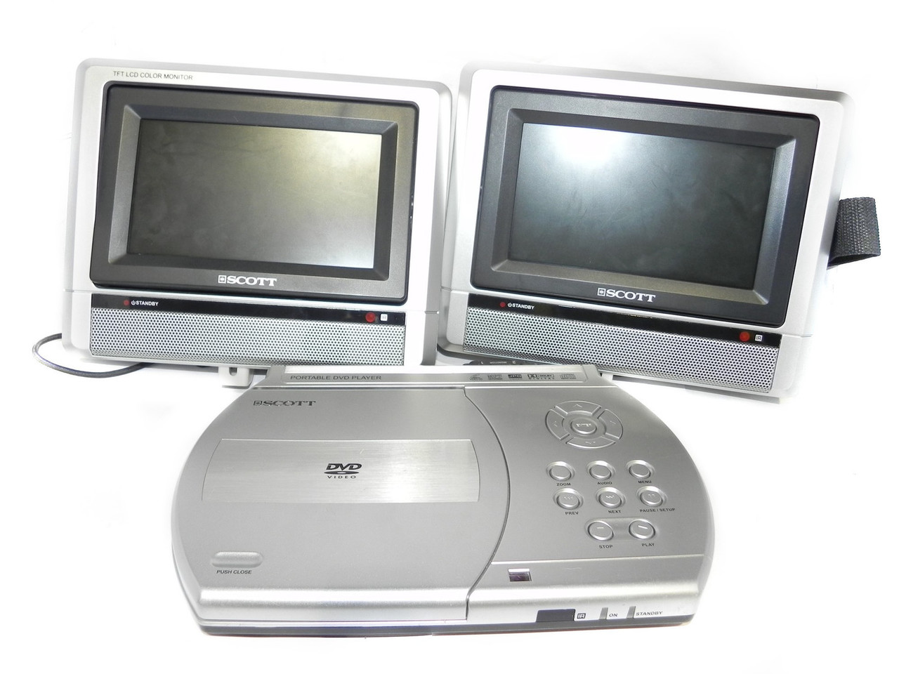 dvd-samochodowe-scott-2-monitory-pilot-zestaw-marka-inna