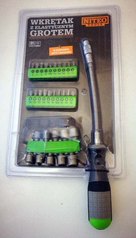 WKRETAK Z ELASTYCZNYM GROTEM BITY NITEO TOOLS