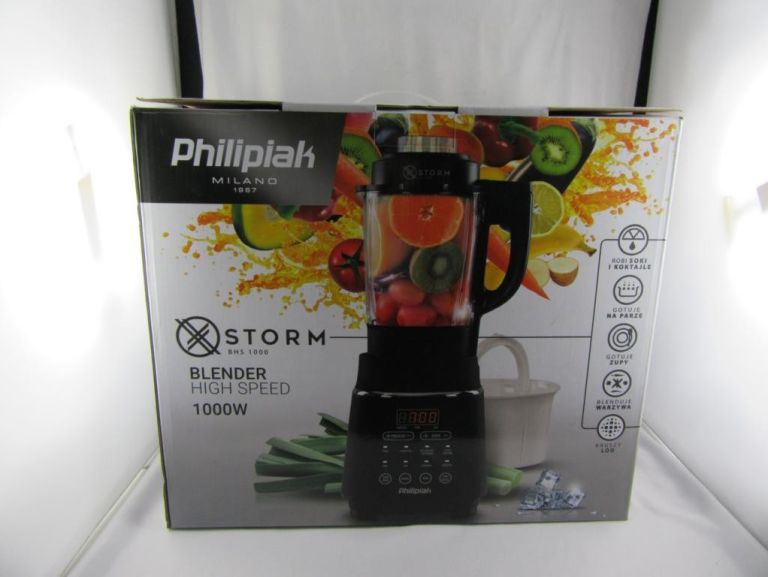 BLENDER STORM PHILIPIAK MILANO BHS1000 JAK NOWY