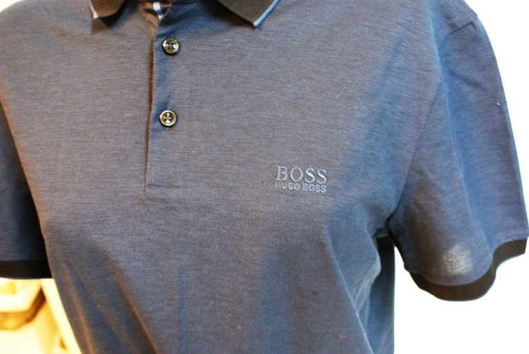 POLO HUGO BOSS GRANATOWA ROZM.M PROUT 16 ORYGINAŁ