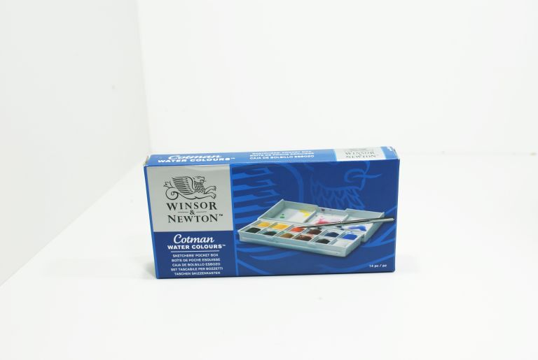 WINSOR & NEWTON COTMAN FARBY AKWARELE 12 SZT.