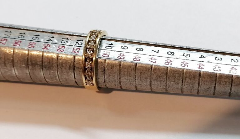 ZŁOTY PIERŚCIONEK Z CYRKONIAMI 585 2,88 G