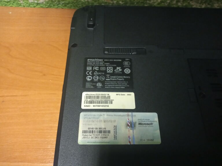 laptop-emachines-e520-liczba-rdzeni-procesora-nie-dotyczy