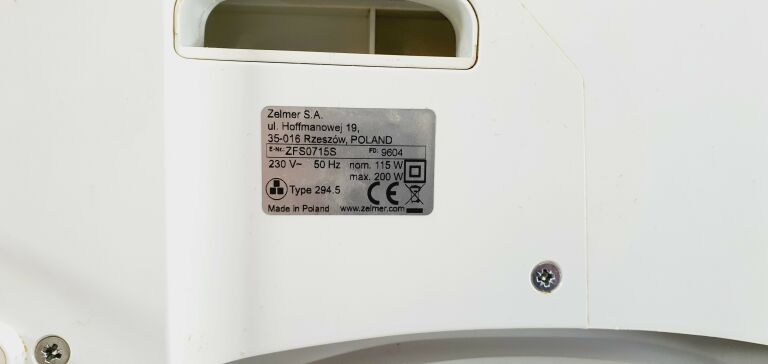 KRAJALNICA ZELMER 294.5 ZFS0715S